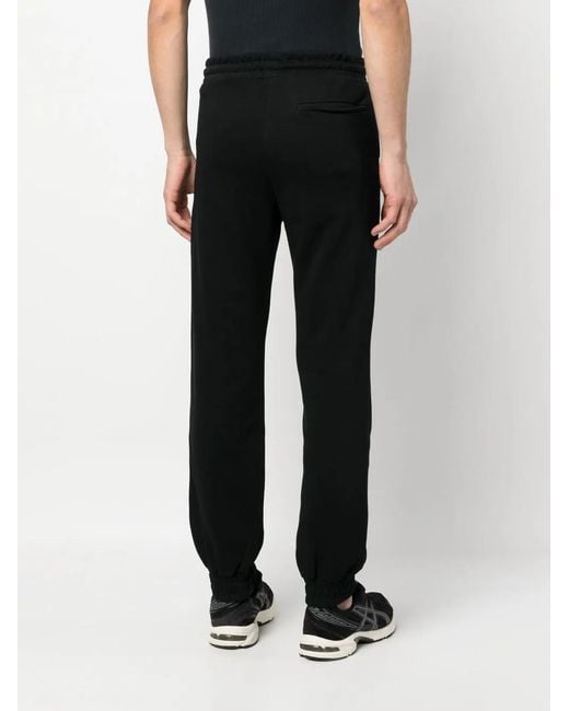 Iceberg Black Side-Zip Track Pants for men