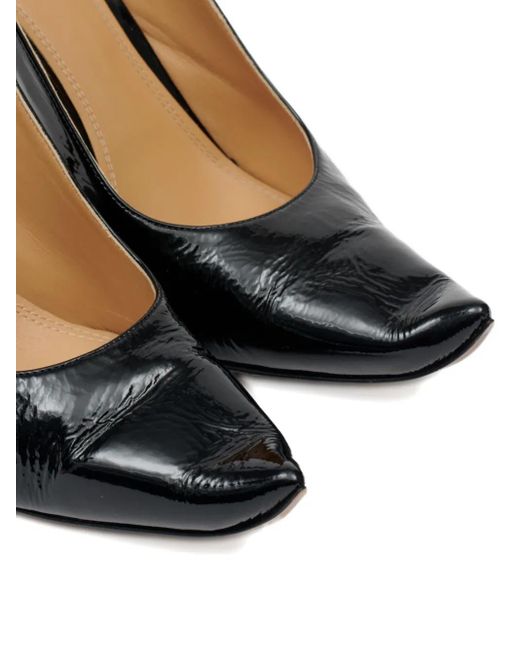 Maison Margiela Black Loved To Death Slingback Pumps