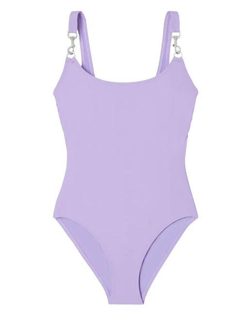 Tory Burch クリップ タンク ワンピース水着 Purple