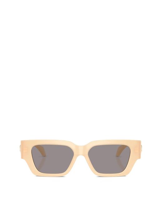 Versace White Medusa Head Sunglasses