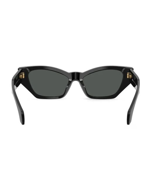 Occhiali Da Sole Cat-Eye di Versace in Black