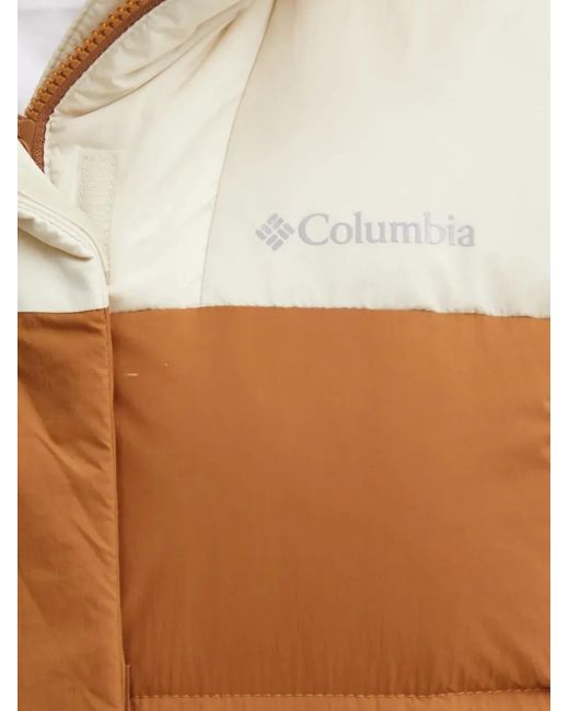 Columbia Brown Two-Toned Puffer Jacket