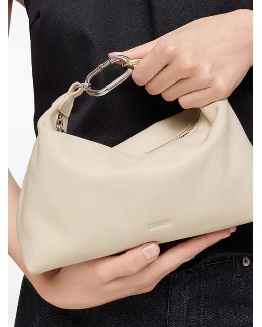 Tous Hold ショルダーバッグ ミニ Natural