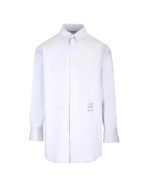 MM6 by Maison Margiela White X Salomon Oversized Shirt for men