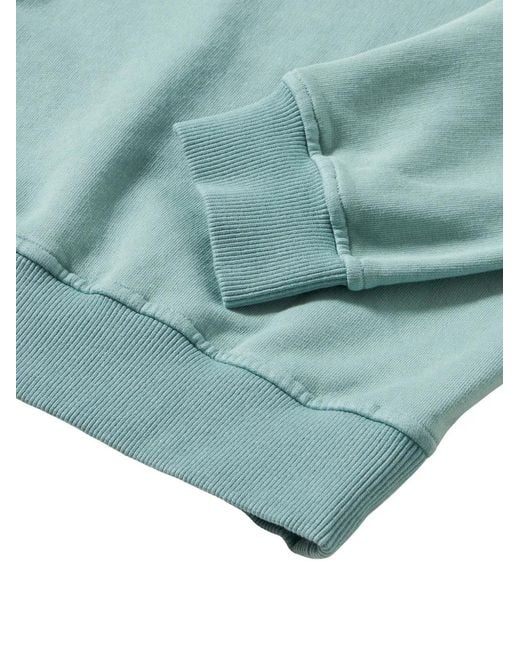 Fortela Green Yalep Half-Zip Sweatshirt for men