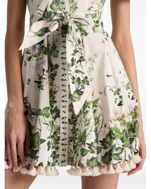 Alice + Olivia Lucy Cotton Shirtdress Alice + Olivia en coloris Green