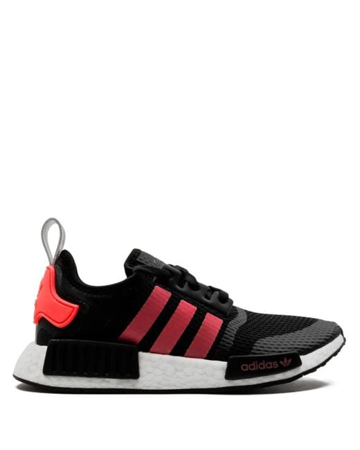 Adidas Black Nmd R1 Low-Top Sneakers