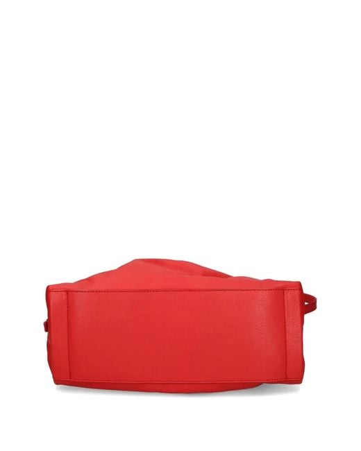Vic Matié Red Sac Porté Épaule À Fronces