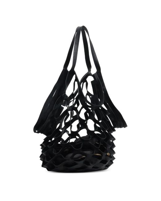 Bimba Y Lola Black Cala Shoulder Bag