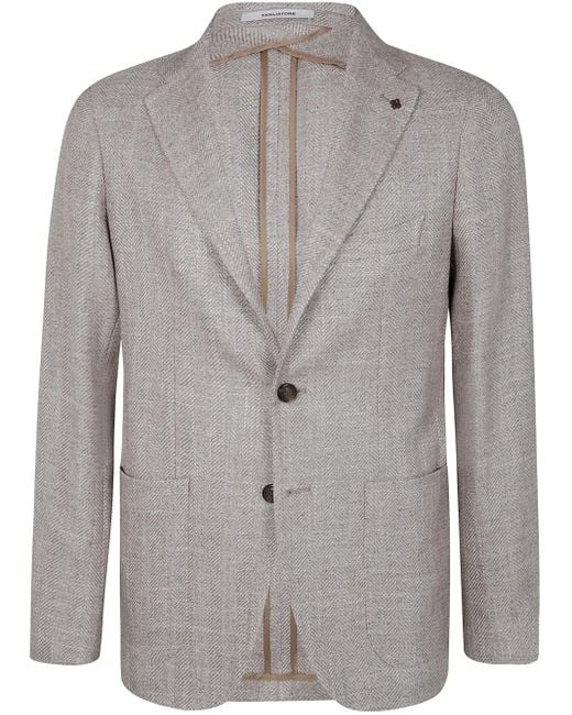 Tagliatore Gray Jacket for men