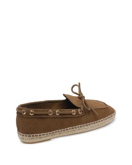 Palomitas By Paloma Barcelo' Brown Laces Round Toe Loafers