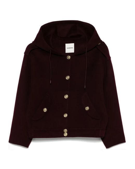 Sandro Black Wool Jacket
