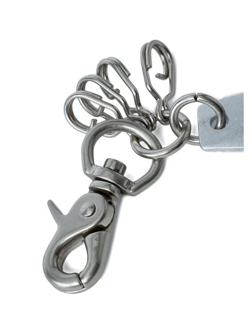 Our Legacy Logo Shoehorn Keyring in White for Men | Lyst