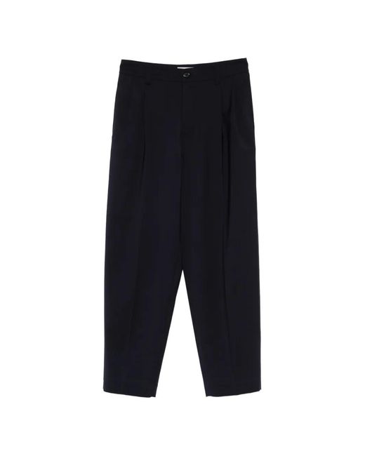 Barena Blue Roxanne Pleated Trousers