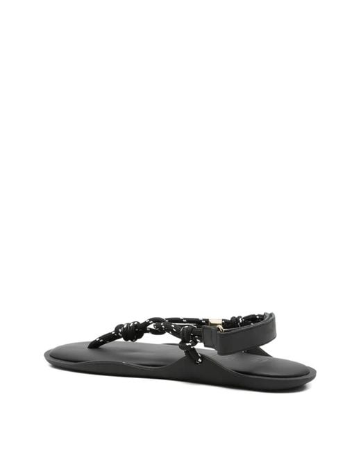 FLOWZE White Flò Open-Toe Sandals