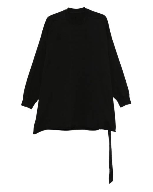 メンズ Rick Owens Tommy ロングtシャツ Black