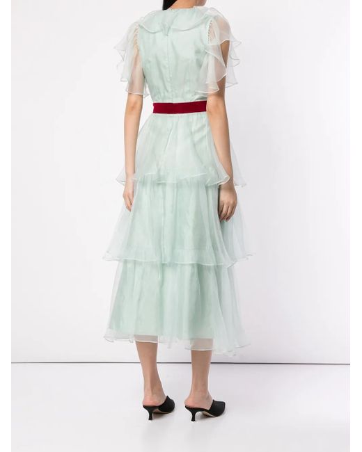 Macgraw Green Chandelier Dress