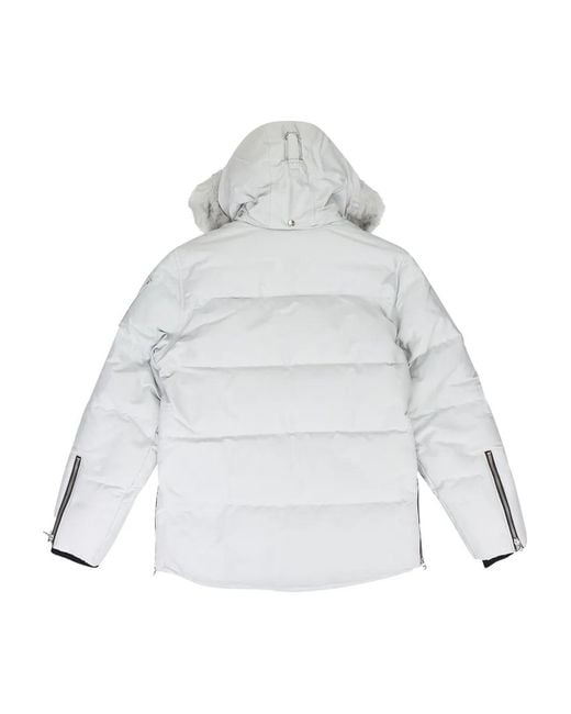Moose Knuckles White Original 3Q Puffer Jacket for men
