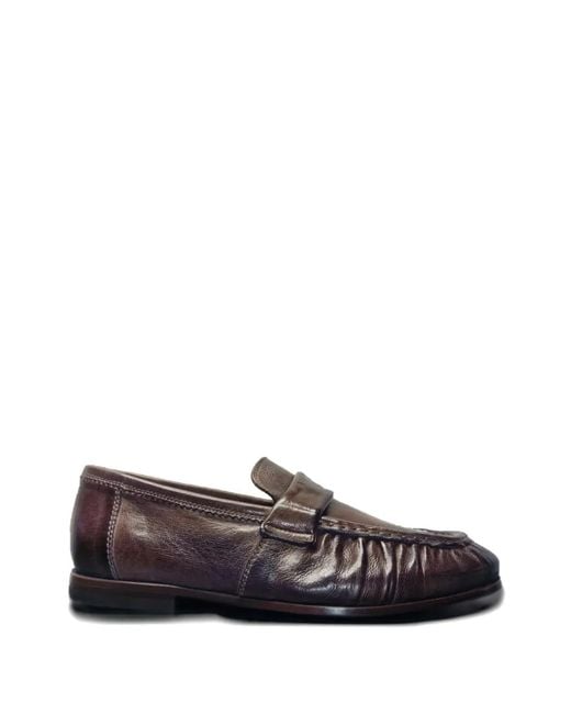 STURLINI FIRENZE White Gathered-Detail Loafers for men