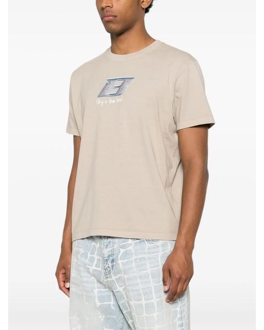 BLUE SKY INN Natural Graphic-Print T-Shirt for men