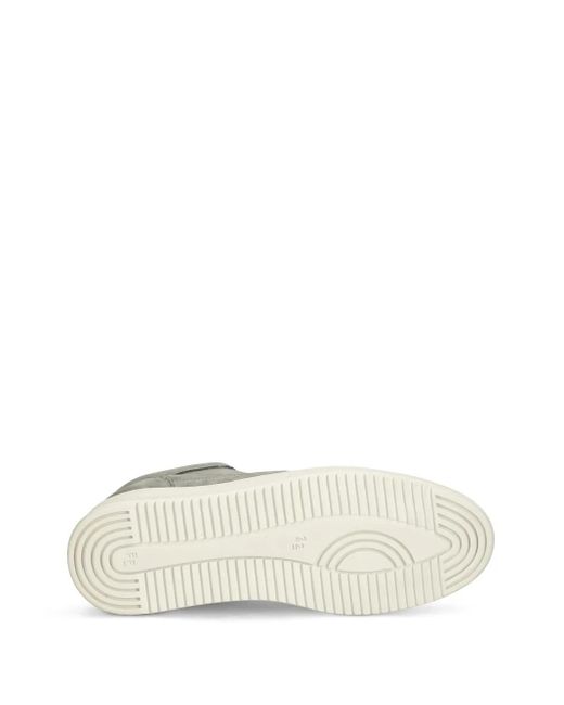 Filling Pieces Gray Leather Sneakers for men