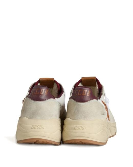 Golden Goose Deluxe Brand White Logo-Detail Sneakers for men