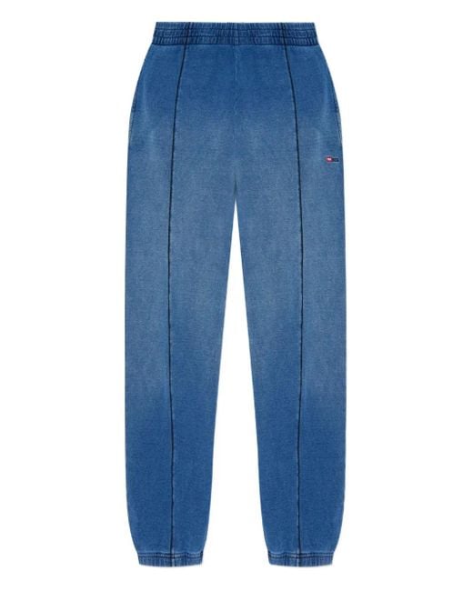 Pantalones joggers P-Marfy-New con rayas laterales DIESEL de hombre de color Blue