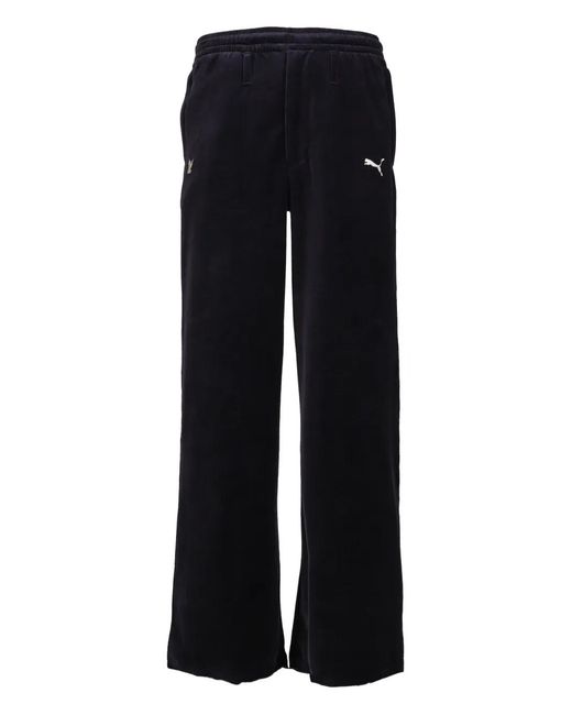 MASU Blue X Puma Logo-Detail Track Pants for men