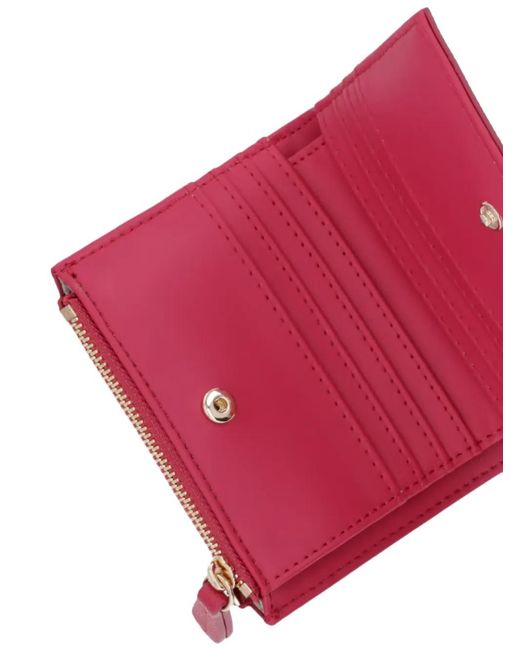 Twinset Red Logo-Plaque Bifold Wallet