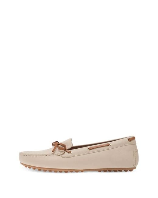 Geox White Kalistena Loafers