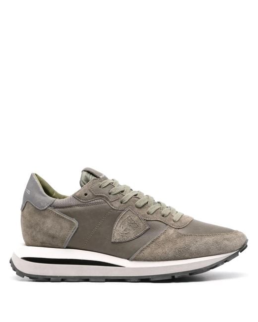 Philippe Model Gray Trpx Haute Sneakers for men
