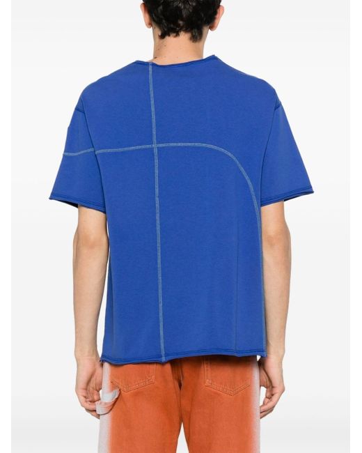 T-shirt Intersection en coton biologique A_COLD_WALL* pour homme en coloris Blue