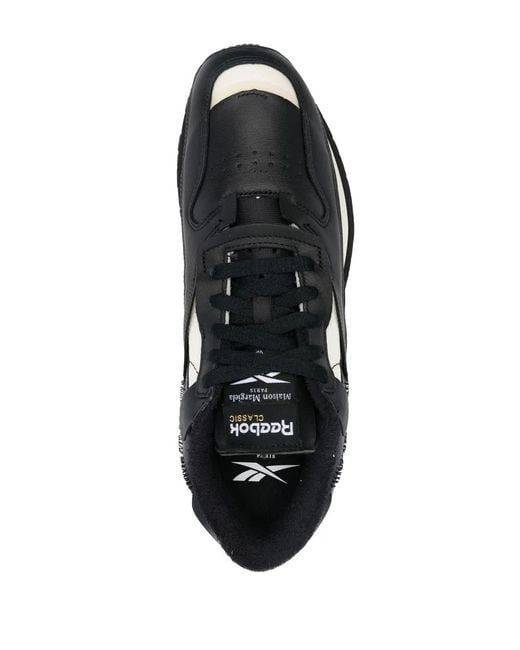 Maison Margiela Black Mm X Reebok Classic Leather ‘Memory Of’ Sneakers for men