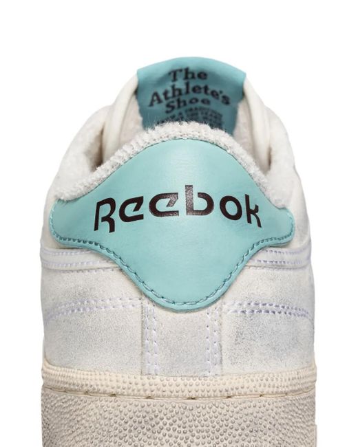Reebok White Club C Vintage Low-Top Sneakers
