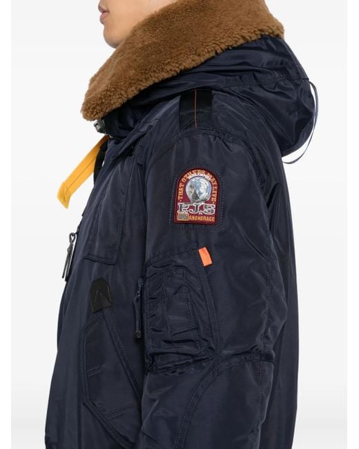 Parajumpers Blue Gobi Padded Jacket for men