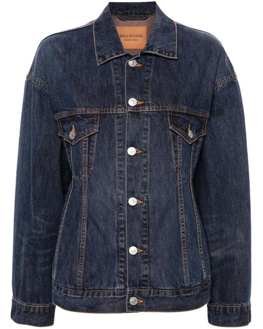 Balenciaga Blue Hourglass Jacket