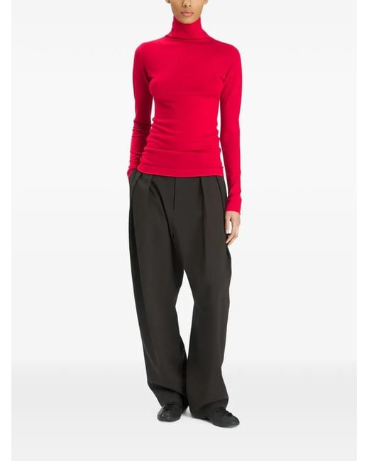 Barena Red Turtleneck Sweater