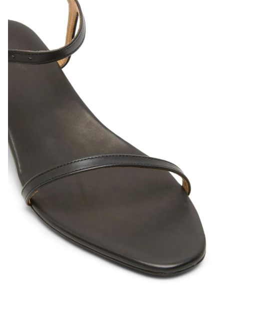 Marsèll White Fiuto Leather Sandals