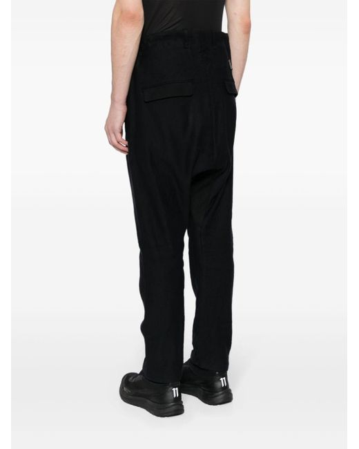 Pantalon sarouel à design asymétrique Boris Bidjan Saberi pour homme en coloris Black