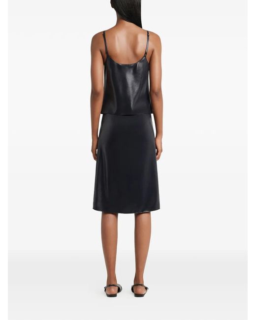 Courreges Black Logo-Detail Top