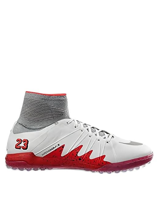 Nike White Hypervenomx Proximo Neymar Jr Sneakers for men