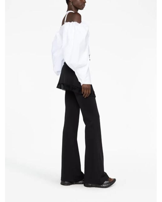 Jacquemus White Le Haut Taffetas Blouse