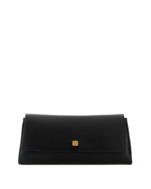 Khaite Black Audrey clutch bag