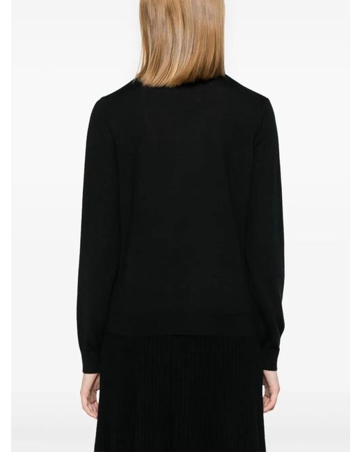 Bompard Black Extrafeiner Pullover Mit Rundem Ausschnitt