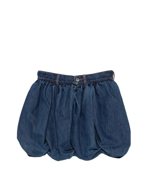 Viktor & Rolf Pumpkin Mini-Ballonrok in het Blue