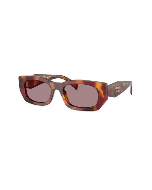 Prada Pink Sprb05 Tortoiseshell-Effect Sunglasses