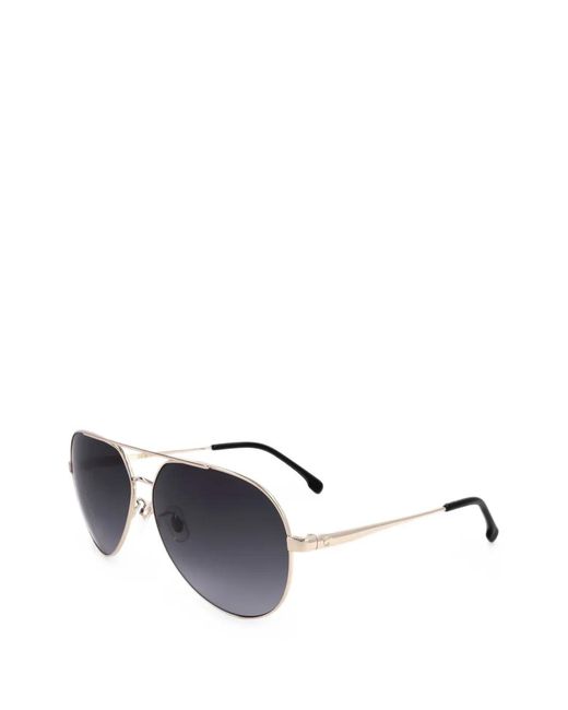 Carrera Metallic Pilot-Frame Sunglasses