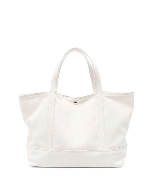 Totême White Organic-Cotton Beach Tote Bag