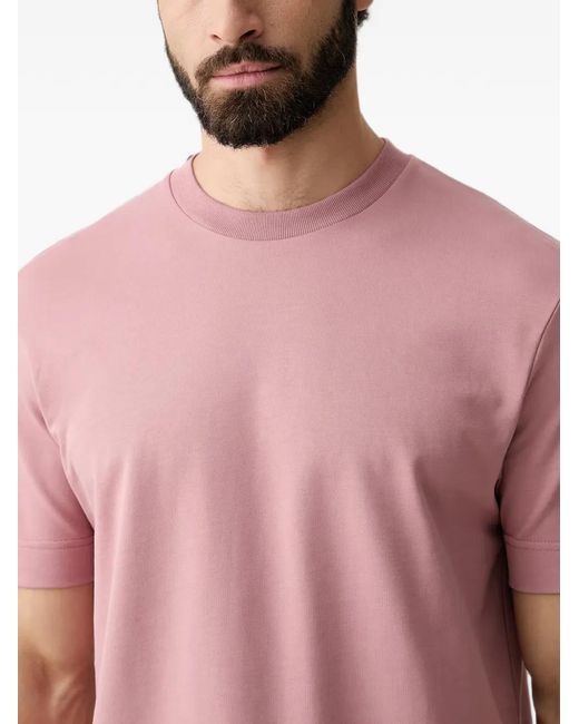 Joop! Pink Logo-Tag T-Shirt for men
