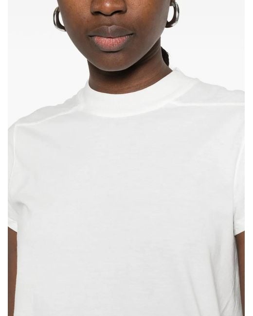 Rick Owens White Small Level T Ribbon T-Shirt